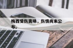 开云官方体育app官网-梅西受伤离场，伤情尚未公布。